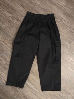 H&M Black Wide Leg Pants